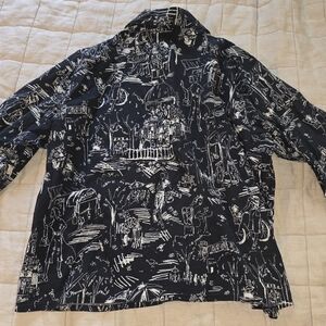 Black and‎ White Graphic Jacket